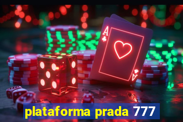 plataforma prada 777